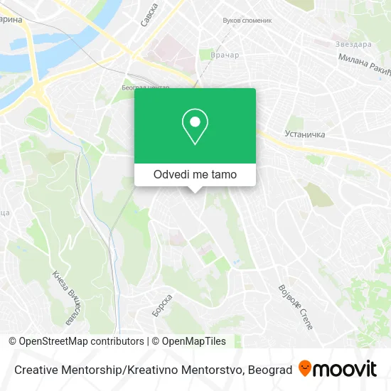 Creative Mentorship / Kreativno Mentorstvo mapa