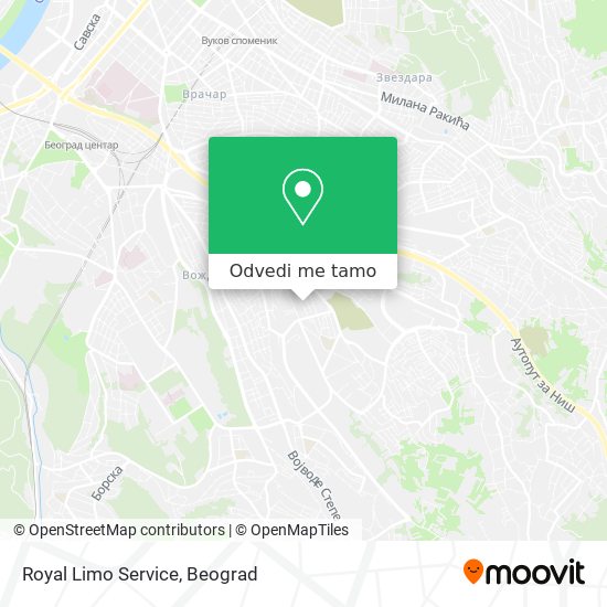 Royal Limo Service mapa