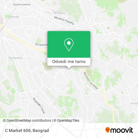 C Market 606 mapa