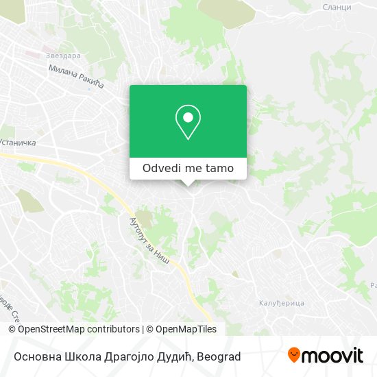 Основна Школа Драгојло Дудић mapa