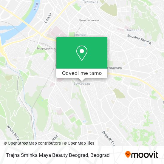 Trajna Sminka Maya Beauty Beograd mapa