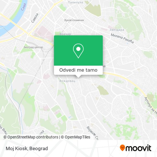 Moj Kiosk mapa