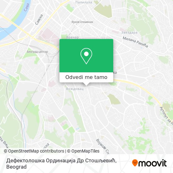 Дефектолошка Ординација Др Стошљевић mapa