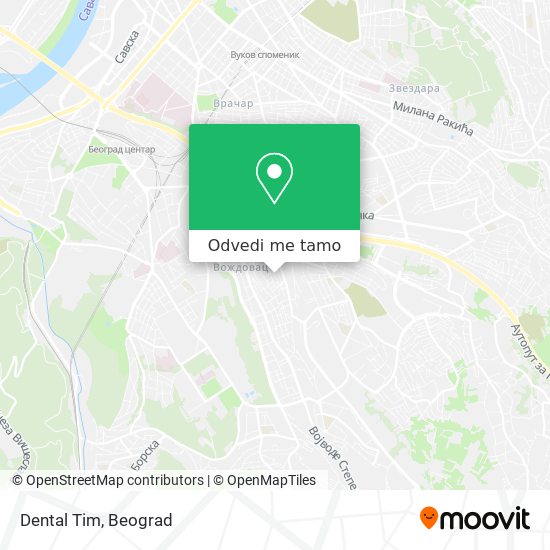 Dental Tim mapa