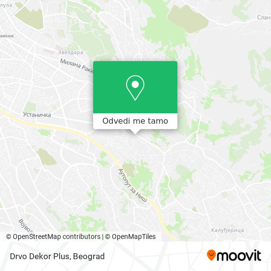 Drvo Dekor Plus mapa