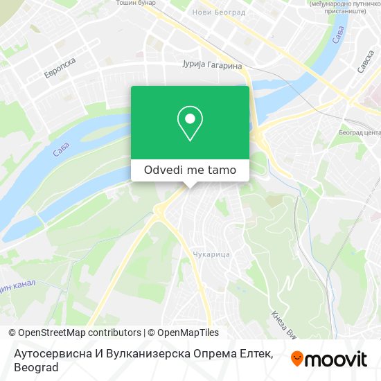 Аутосервисна И Вулканизерска Опрема Елтек mapa