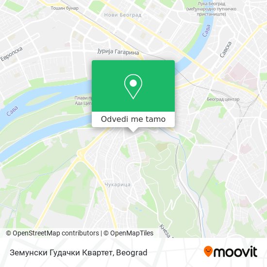 Земунски Гудачки Квартет mapa