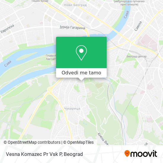 Vesna Komazec Pr Vsk P mapa