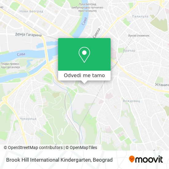 Brook Hill International Kindergarten mapa