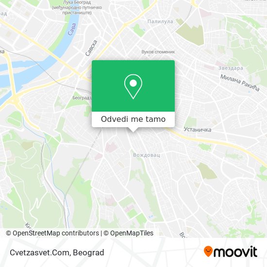 Cvetzasvet.Com mapa