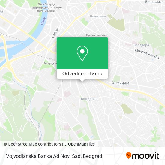 Vojvodjanska Banka Ad Novi Sad mapa