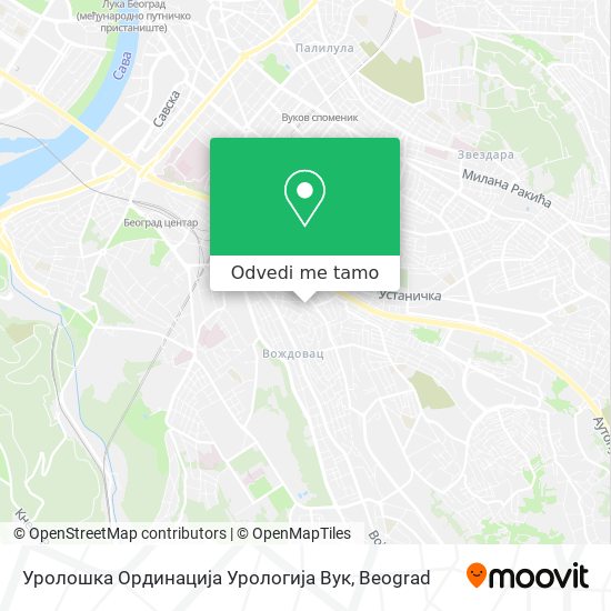 Уролошка Ординација Урологија Вук mapa