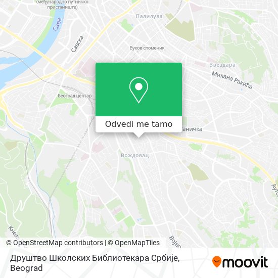 Друштво Школских Библиотекара Србије mapa