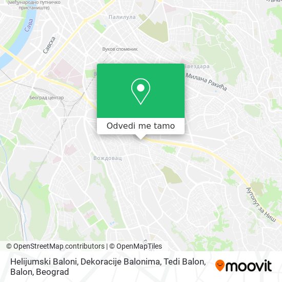 Helijumski Baloni, Dekoracije Balonima, Tedi Balon, Balon mapa