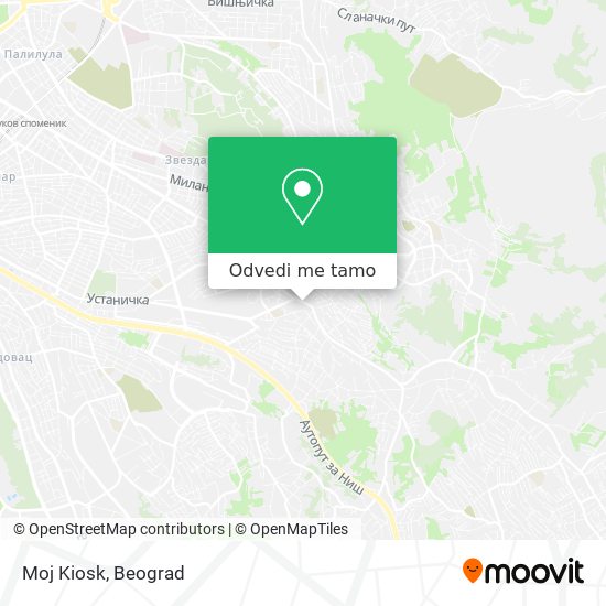 Moj Kiosk mapa