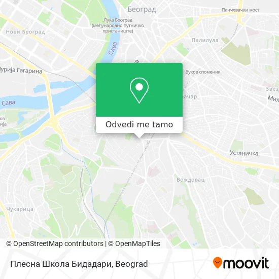 Плесна Школа Бидадари mapa