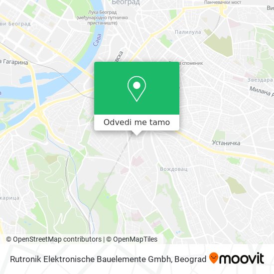 Rutronik Elektronische Bauelemente Gmbh mapa