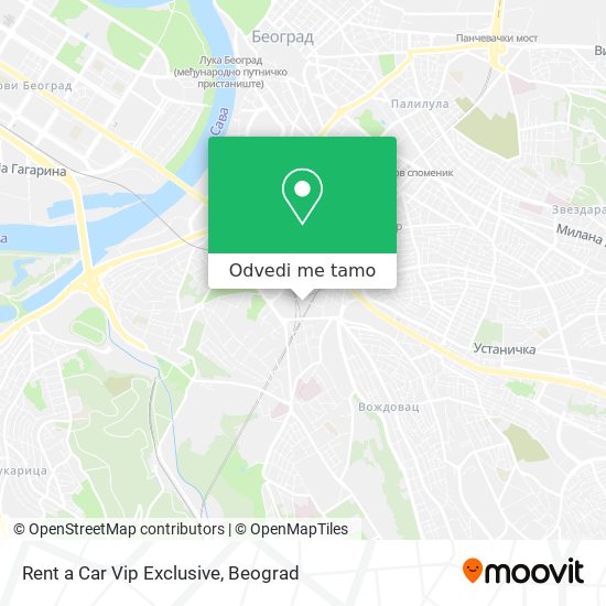 Rent a Car Vip Exclusive mapa