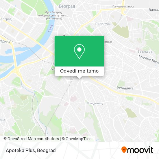 Apoteka Plus mapa