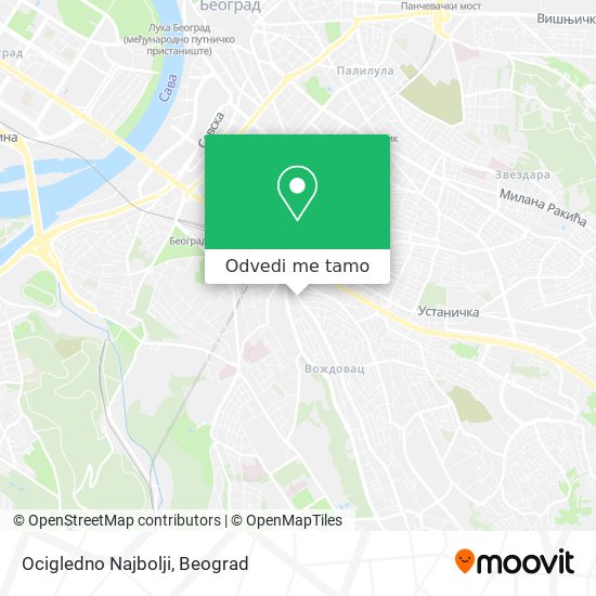 Ocigledno Najbolji mapa