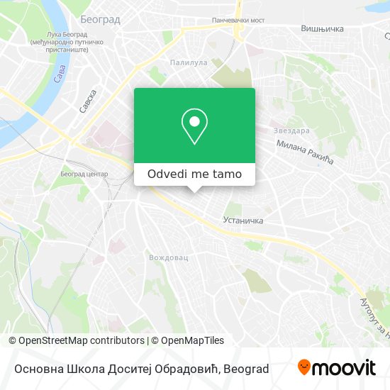 Основна Школа Доситеј Обрадовић mapa