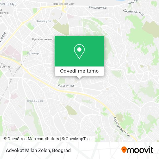 Advokat Milan Zelen mapa