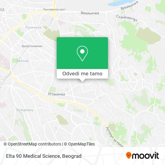 Elta 90 Medical Science mapa