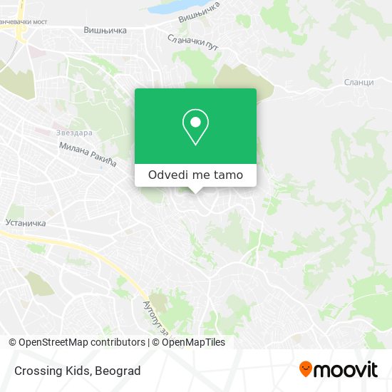 Crossing Kids mapa