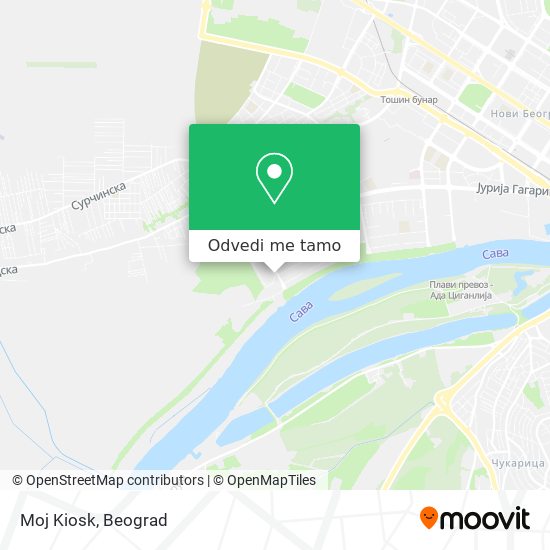 Moj Kiosk mapa