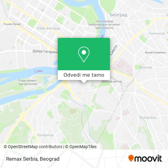 Remax Serbia mapa