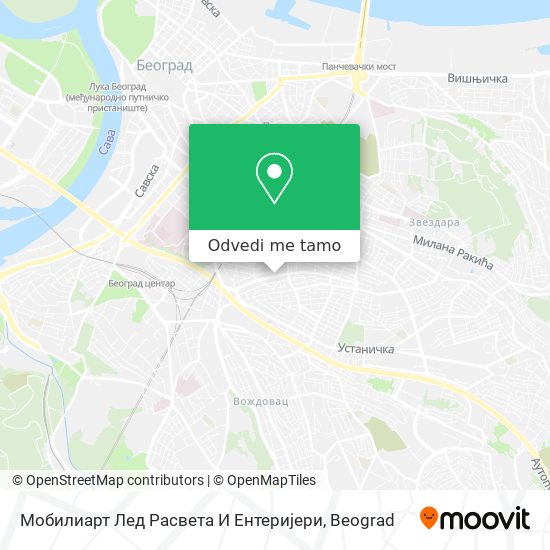 Мобилиарт Лед Расвета И Ентеријери mapa