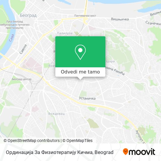 Ординација За Физиотерапију Кичма mapa