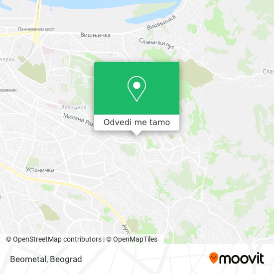 Beometal mapa