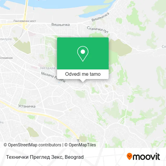Технички Преглед Зекс mapa