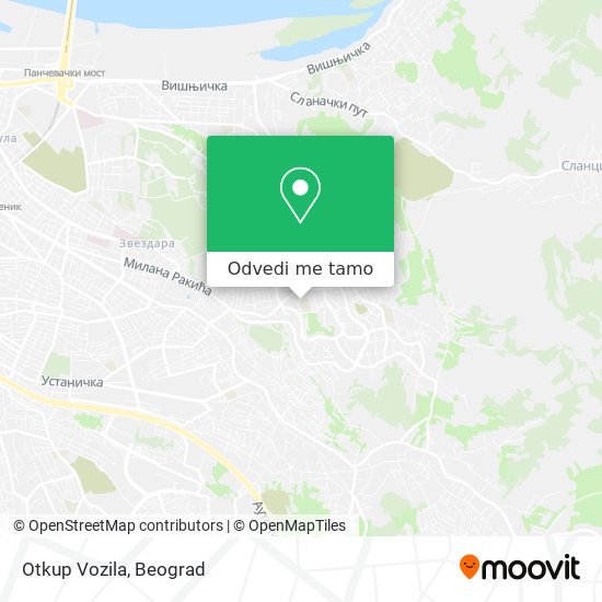 Otkup Vozila mapa