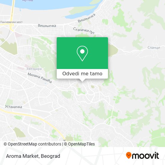 Aroma Market mapa