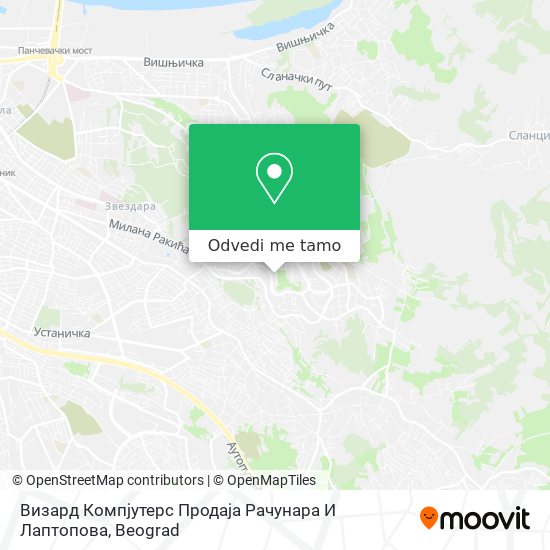 Визард Компјутерс Продаја Рачунара И Лаптопова mapa