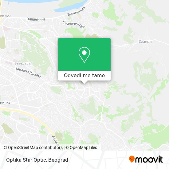 Optika Star Optic mapa