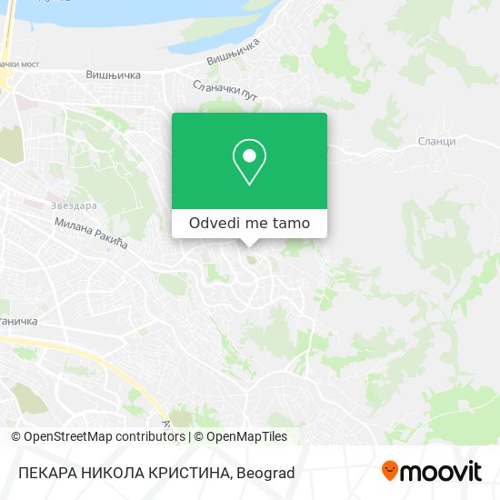 ПЕКАРА НИКОЛА КРИСТИНА mapa