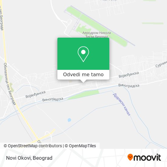 Novi Okovi mapa