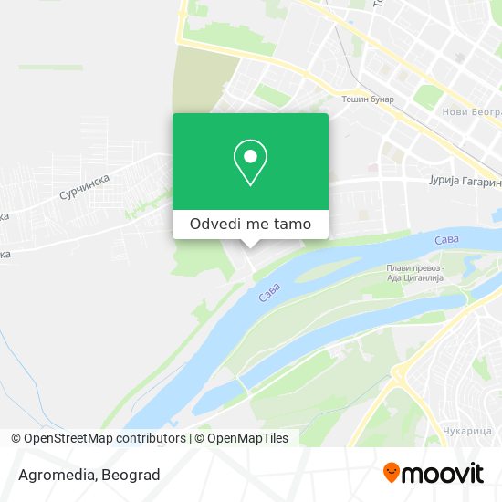 Agromedia mapa