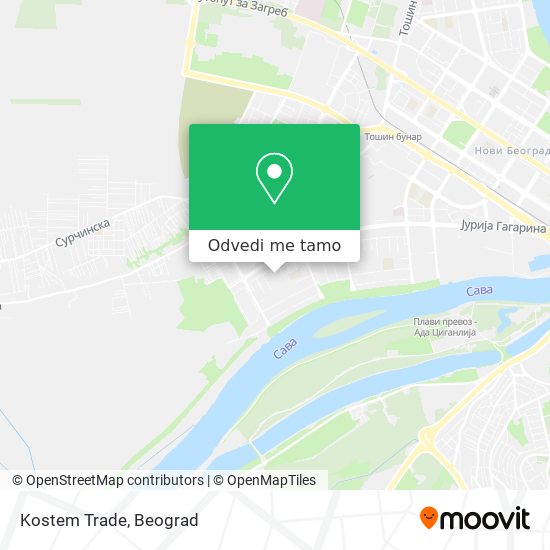 Kostem Trade mapa