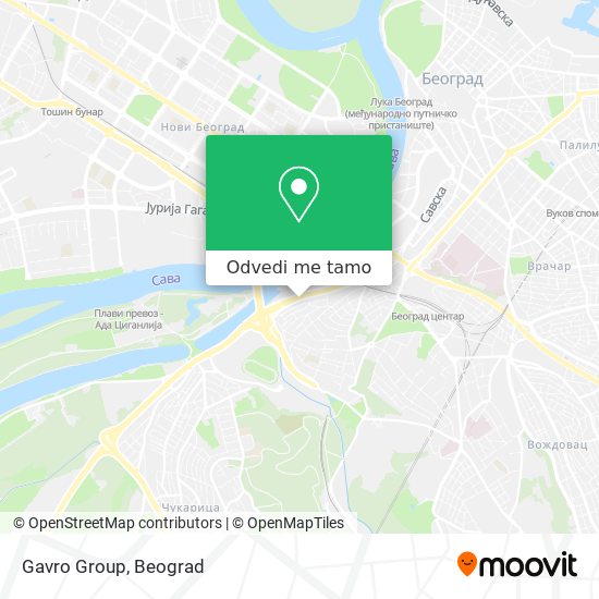 Gavro Group mapa