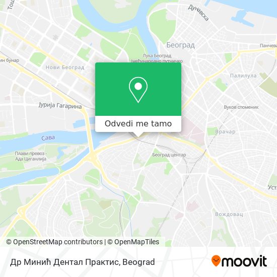 Др Минић Дентал Практис mapa