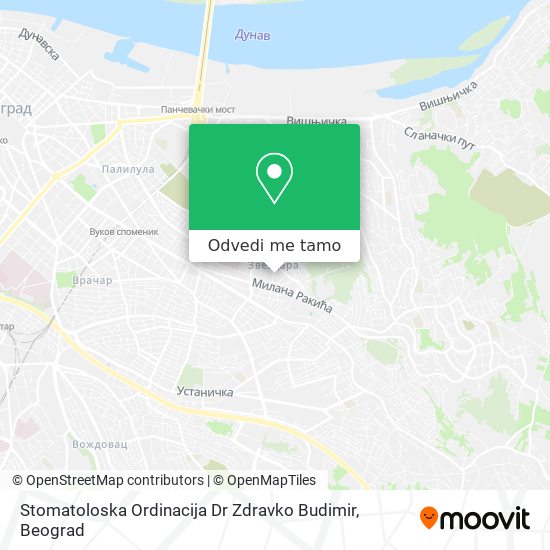 Stomatoloska Ordinacija Dr Zdravko Budimir mapa