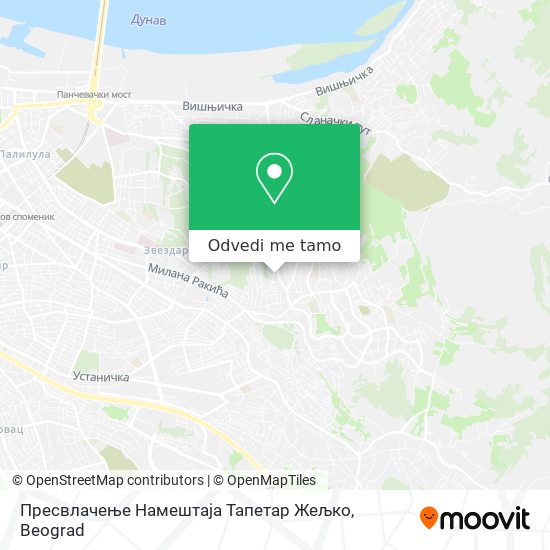 Пресвлачење Намештаја Тапетар Жељко mapa