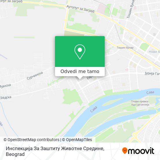 Инспекција За Заштиту Животне Средине mapa