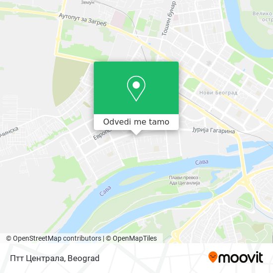 Птт Централа mapa