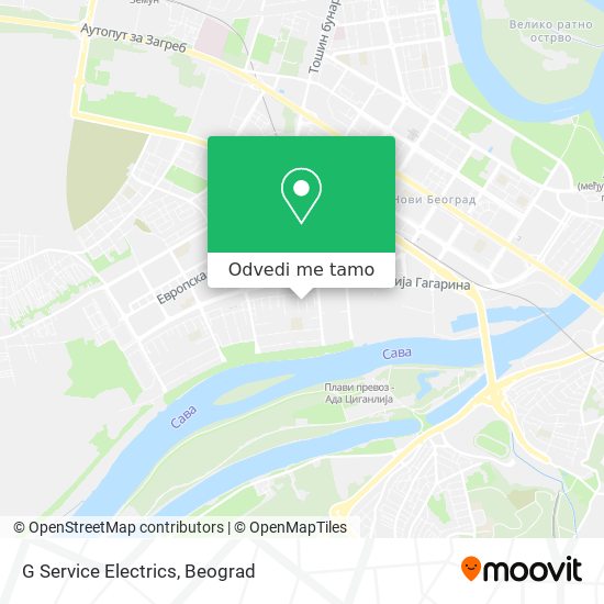 G Service Electrics mapa