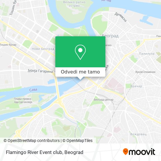 Flamingo River Event club mapa